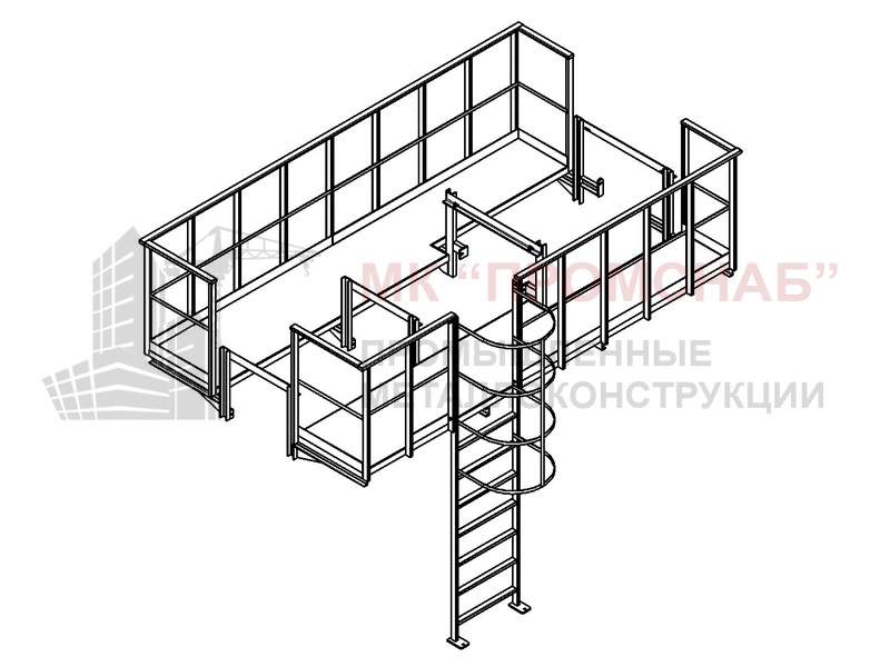 Помост(Ст3)2100/4520/2660