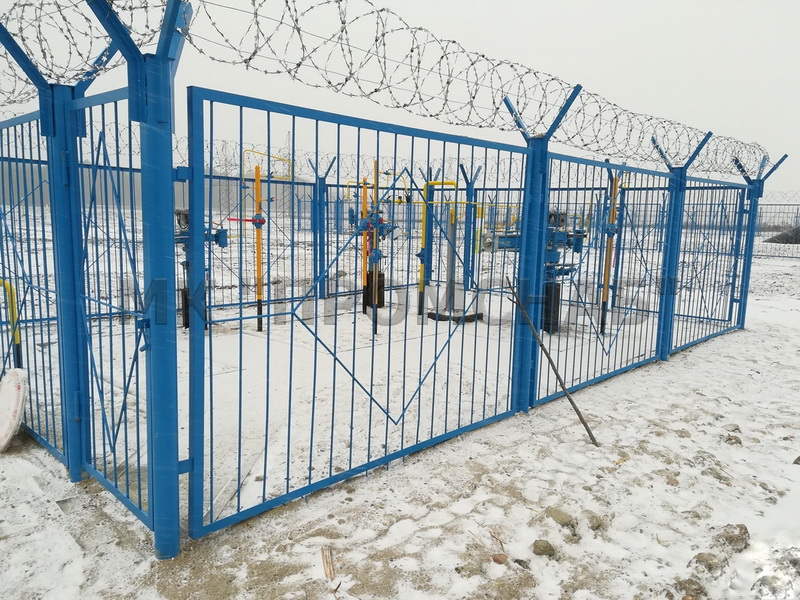 ОГТ(Ст3)2000/3000/стойка 114х4,0/панель У40х4,0/зап. кр.12/ромб 1