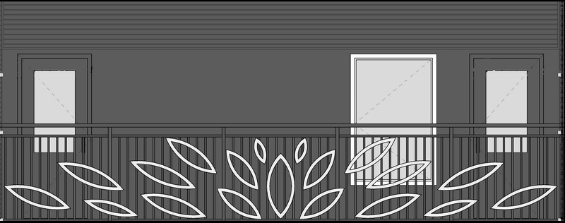 ОГБ(Ст3)1300/1385/7200/1 пор.60х40х2,0/ст.40х40х2,0/2 пер.25х25х2,0/зап.20х20х1,5/лепестки