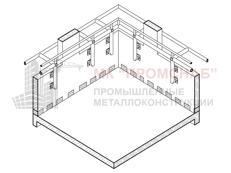 ОГПК(Ст3)1390/2000/925/1 пор.60х40х3,0/ст.100х100х8,0/вын.100х60х3,5/Б