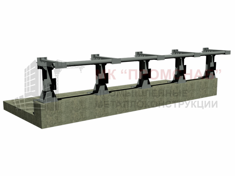 ОГПК(Ст3) 670/1320/740/20Б1/100х100х5,0/У75х5,0/◯83х6,0