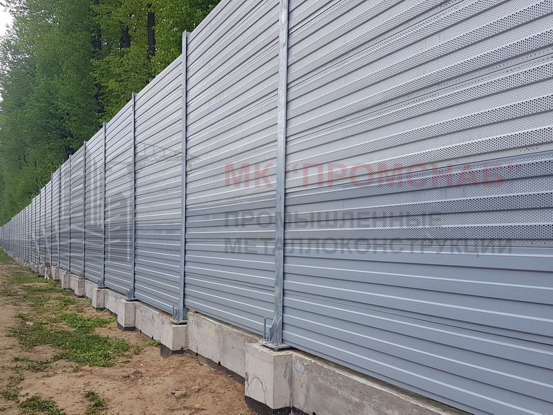 ОГТ защитное (Ст3) 3000/2500/стойка Б20Ш0/перф.1,5